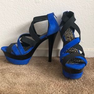 Jessica Simpson Electric Blue US 8.5 heel